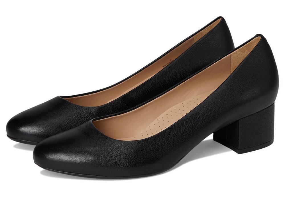 MARC JOSEPH NEW YORK WOMENS BROADWAY PUMP BLACK NAPA SOFT 10.5 MEDIUM